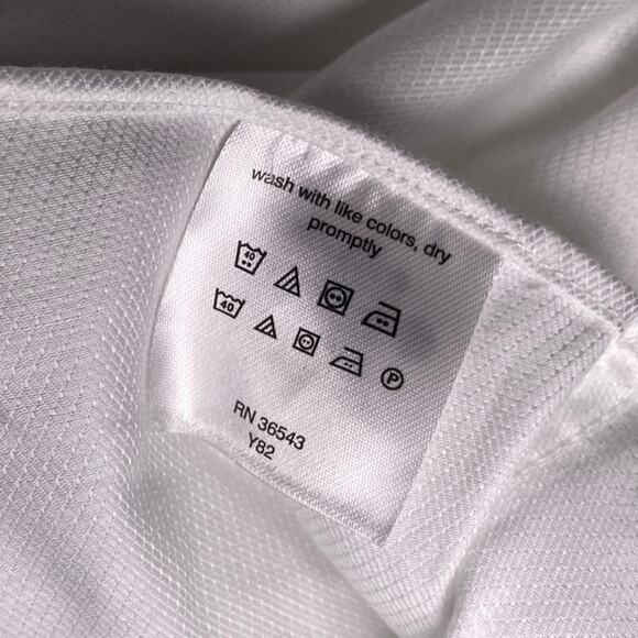 Michael Kors - Men's White Airsoft Stretch - Dress Shirt - Size XL - Picture 11 of 12